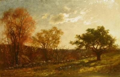 Charles Furneaux Landscape Study Spain oil painting art